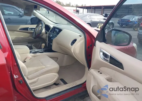 2014 Nissan Pathfinder S z USA, uszkodzony, nr VIN 5N1AR2MN5EC680541